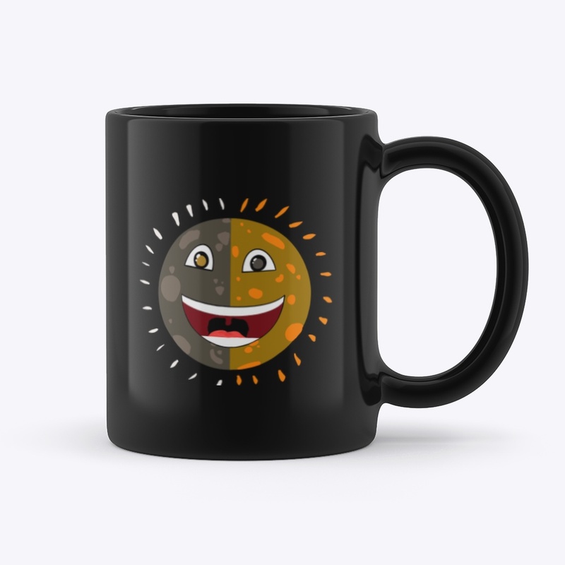 Smiley Sun/Moon Face 