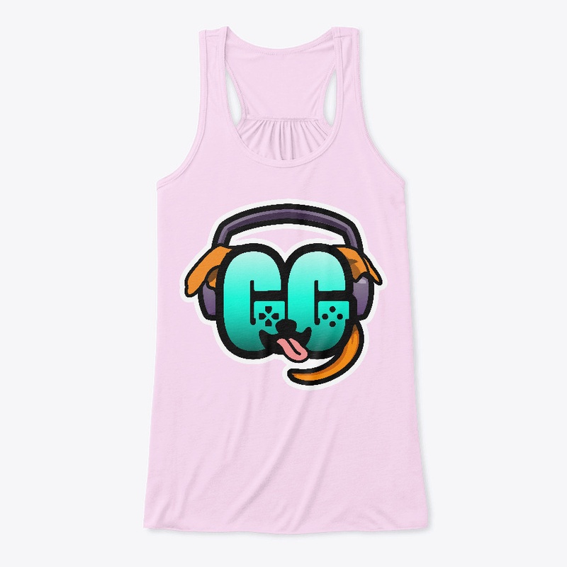 Women's Flowy Tank Top (large logo)