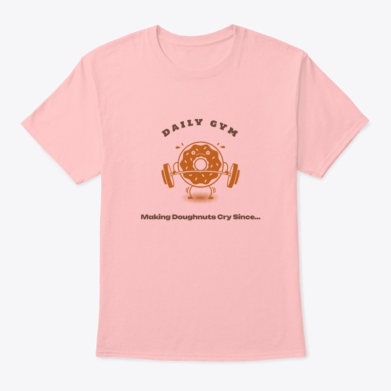Daily gym brown doughnut