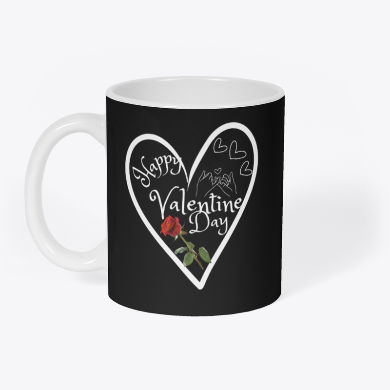  Valentine's Day Rose Pinky Swear Heart