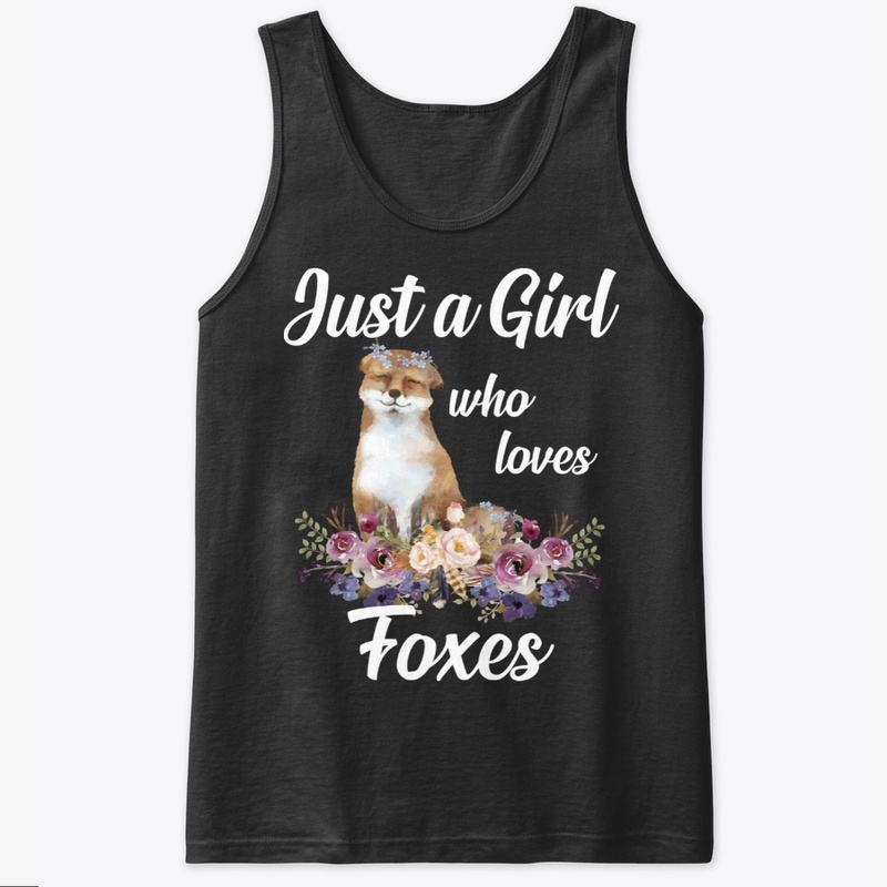 Girl Loves Foxes Flower Style