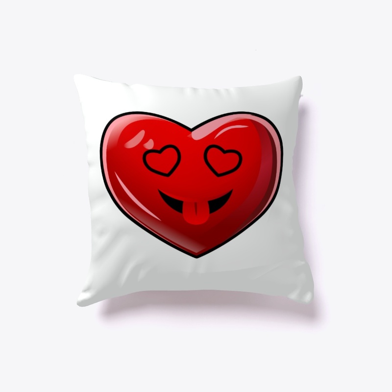 Cute Heart Eyes Emoji Emoticons T Shirt