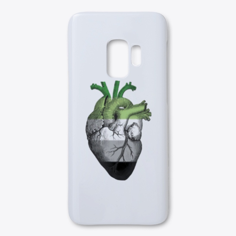 Aromantic Pride Anatomical Heart