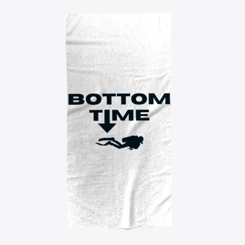 Bottom Time logo in white