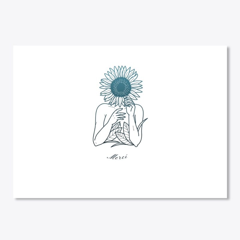 Floral Woman Art