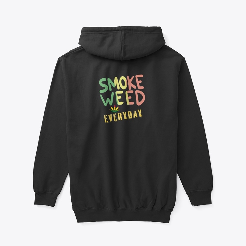 Smoke weed zip up