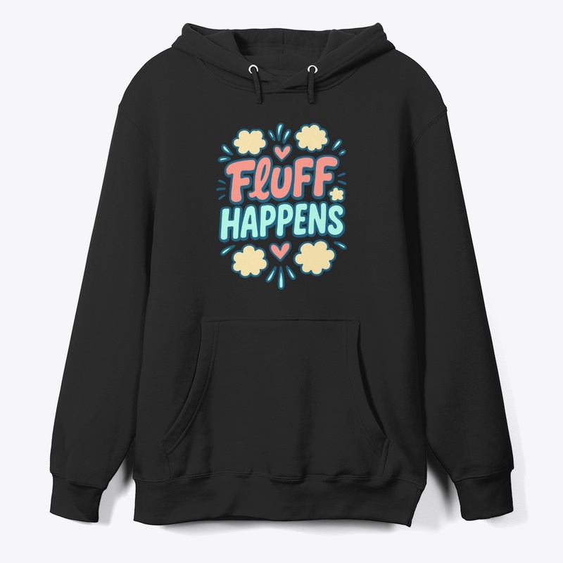 Fluff Happens – Maine Coon Cat Quote Tee