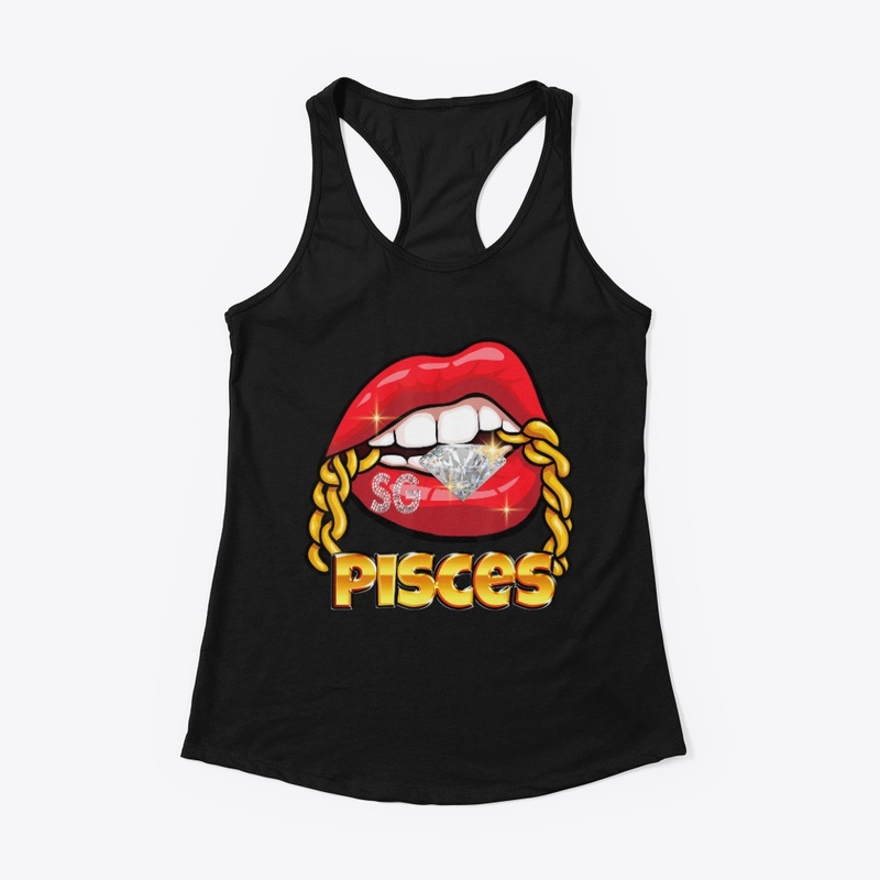 Juicy Lips Gold Chain Pisces