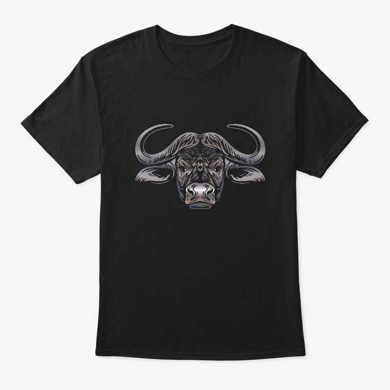 Cool African Buffalo (Colored)