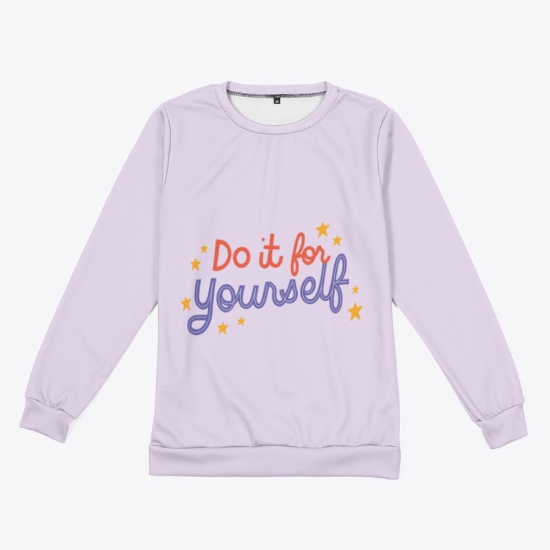 All-Over Print Crop Hoodie