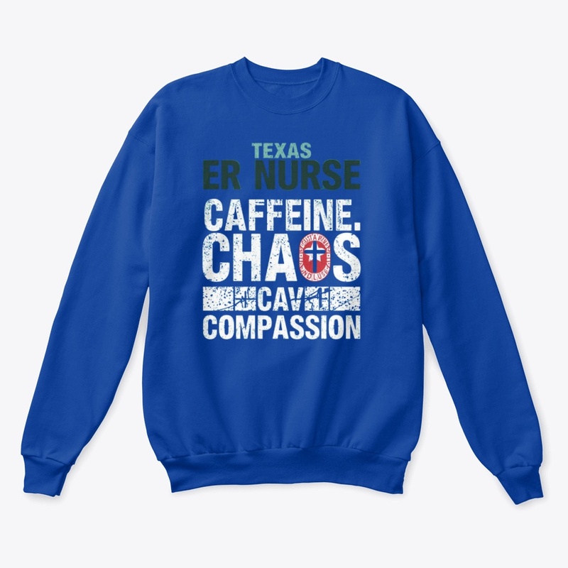 Texas ER Nurse Caffeine Chaos Tee