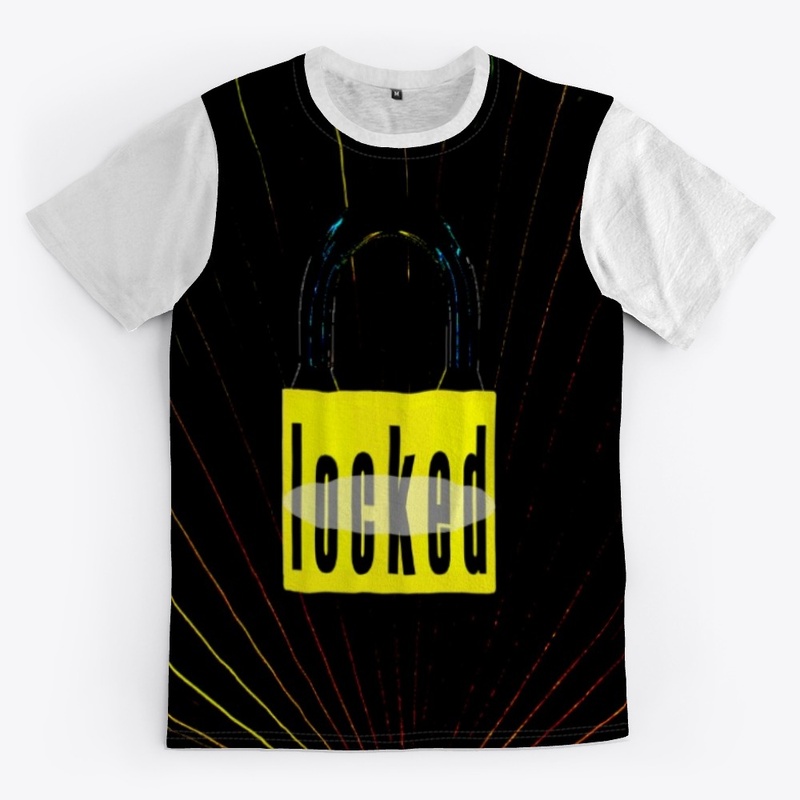 locked lock t shirt