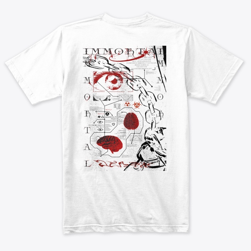 IMMORTAL // WHITE PREMIUM TEE