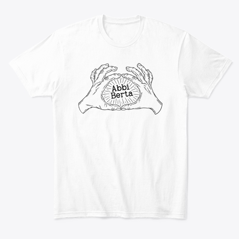Jump Ring Hands Black Print Comfort Tee