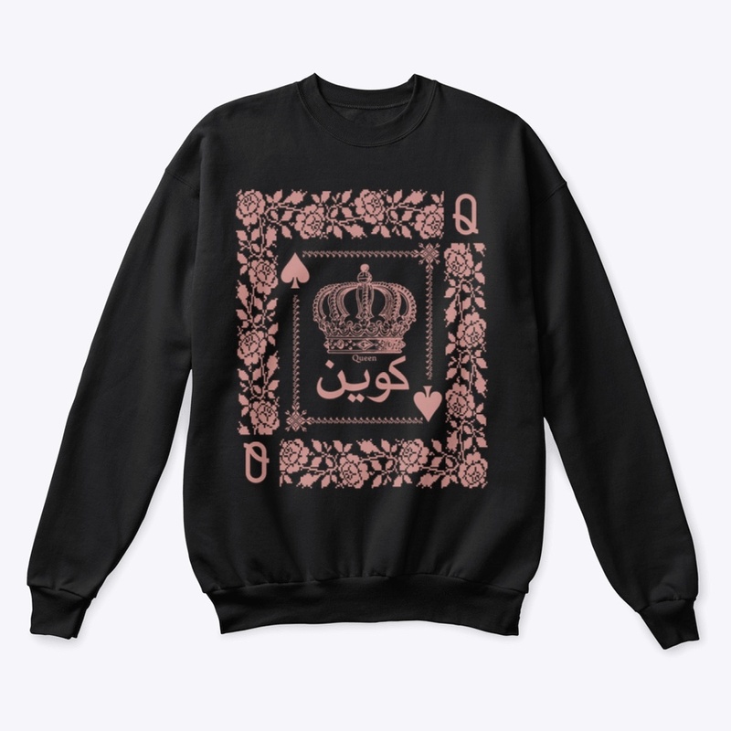 Arabic Floral Queen Crown