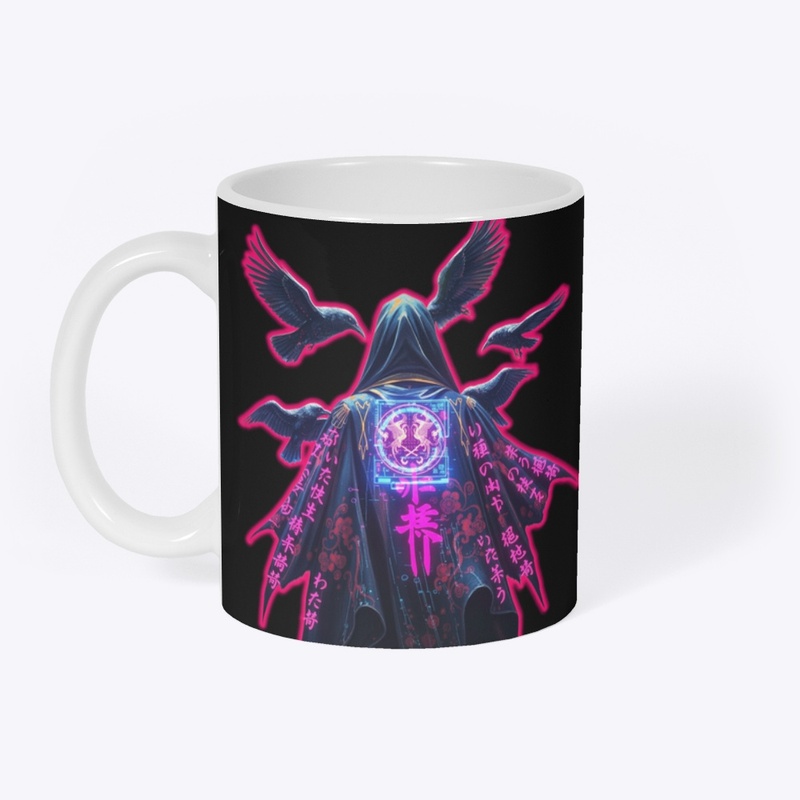 Cyberpunk Gothic Shinigami Tee
