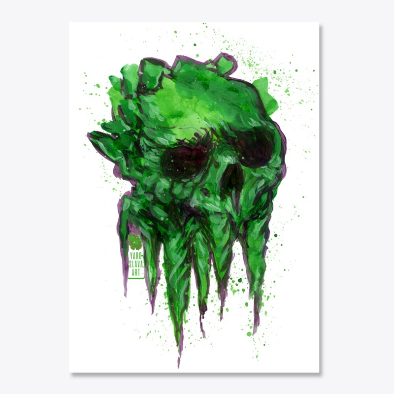 GREEN SKULL 