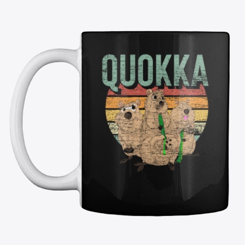Retro Quokka - Cute Gift Animal Lover