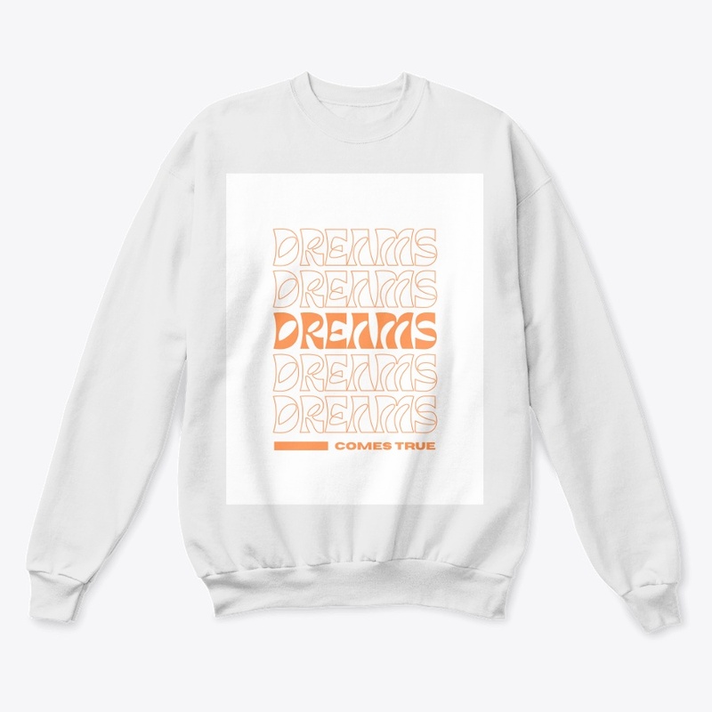 Orange Modern Typography T-shirt