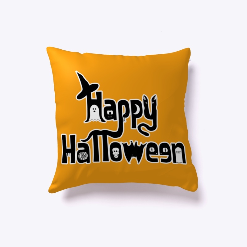 Halloween spirit in black
