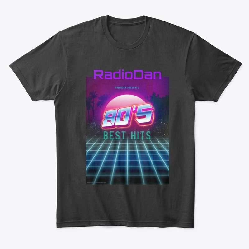RadioDan 80's tshirt