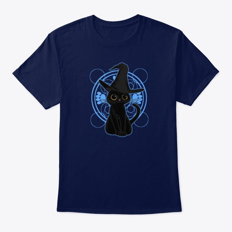 magical black cat