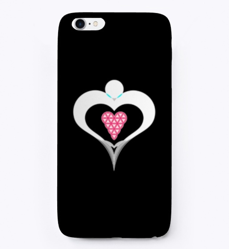 Heart angel - Heart of Life, White-Red