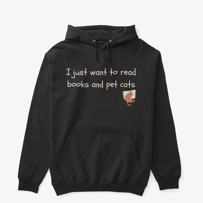 Books and cats design