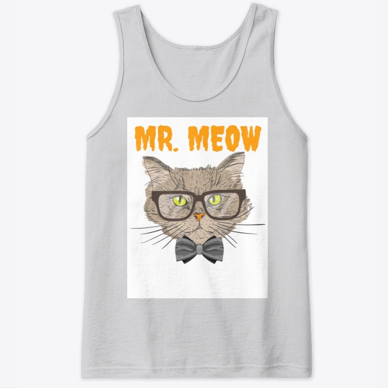 Mr. Meow Funny cats t-shirt design