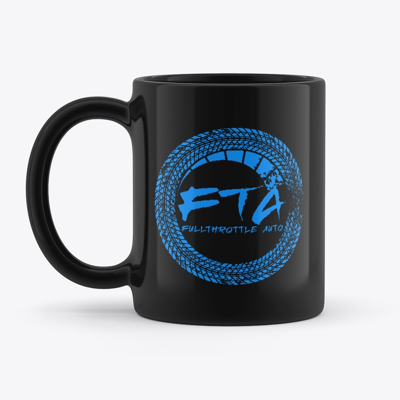 FULLTHROTTLE AUTO BLACK MUG