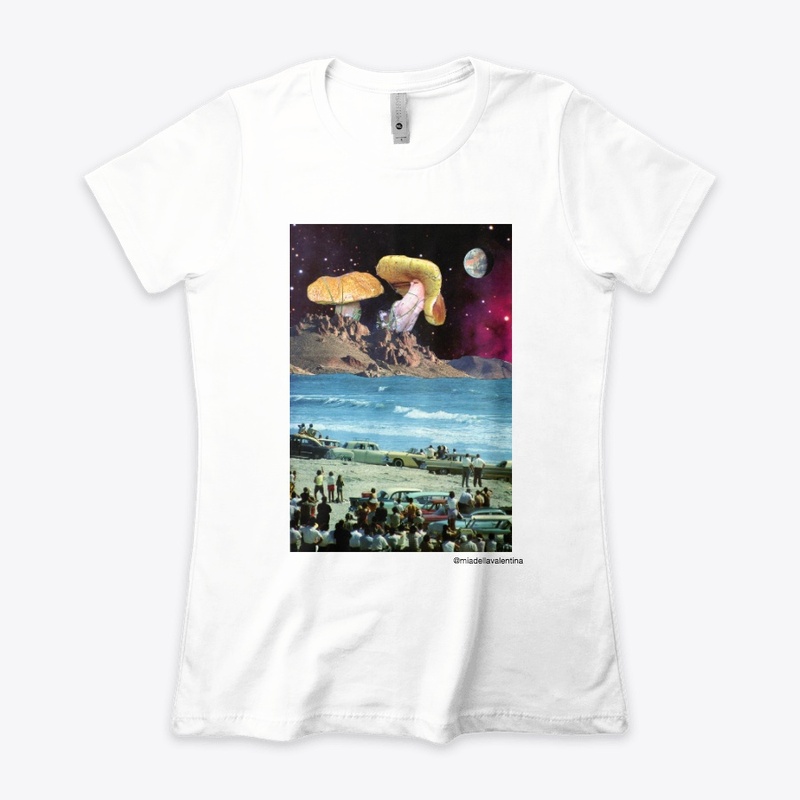 Mushroom Planet - Graphic Tee Collage 