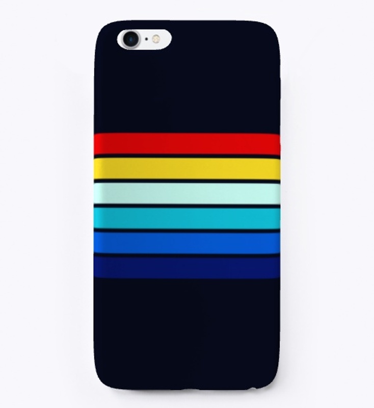 70s Rainbow Retro Stripes - Enadu