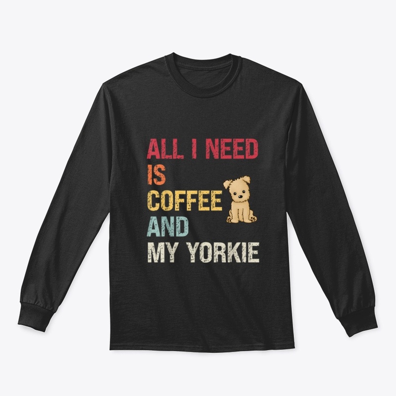 Coffee + Yorkie = Happiness