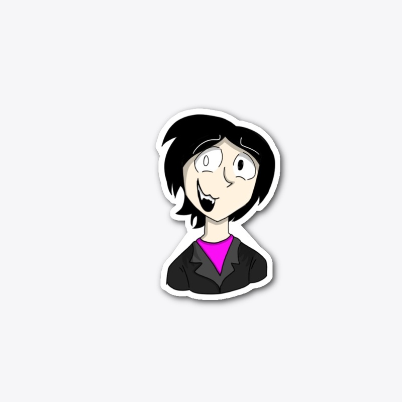 Unnamed Announcer Insane Sticker