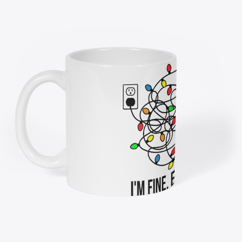 I'm Fine Xmas Lights