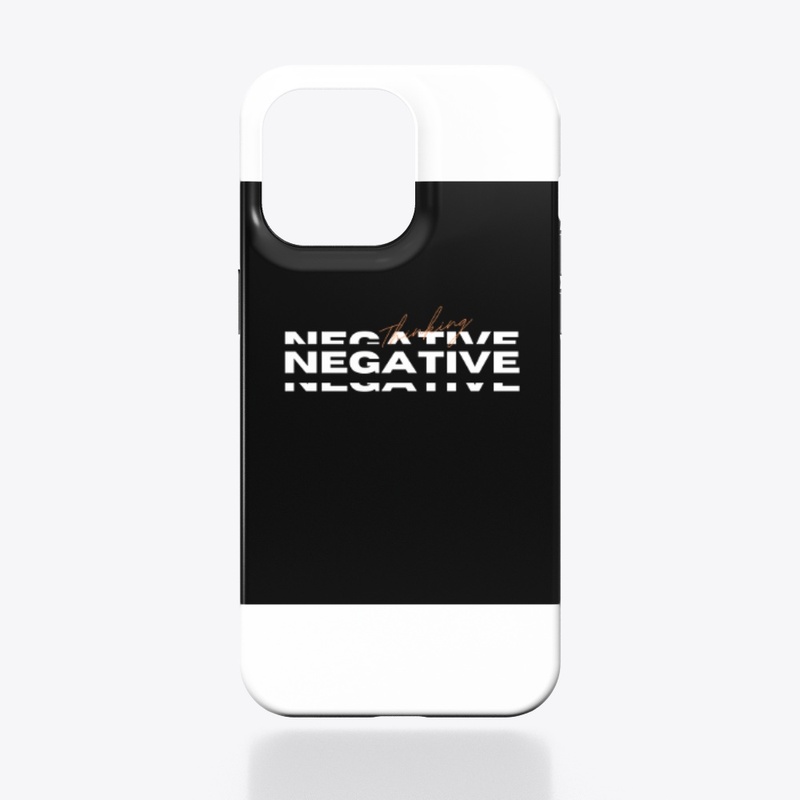 negative design i-phone case