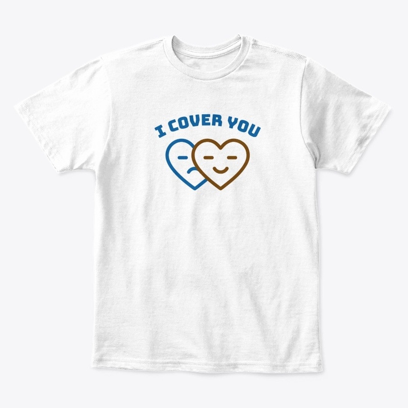 I cover you hearts blue