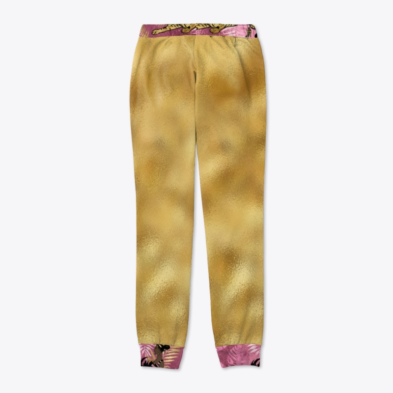 Pink and Gold African Themed Design 