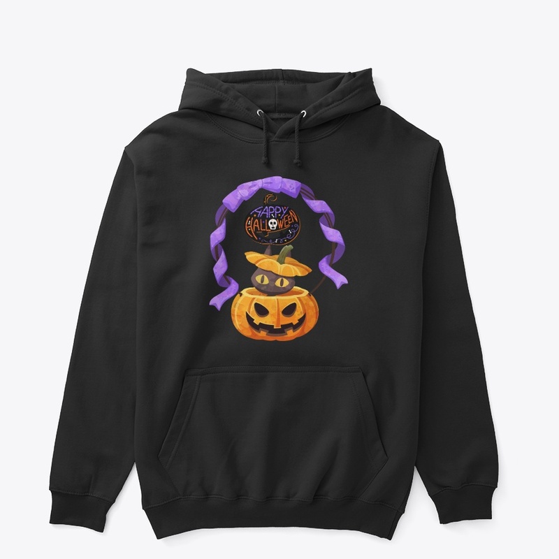 Happy Halloween With Pumpkin