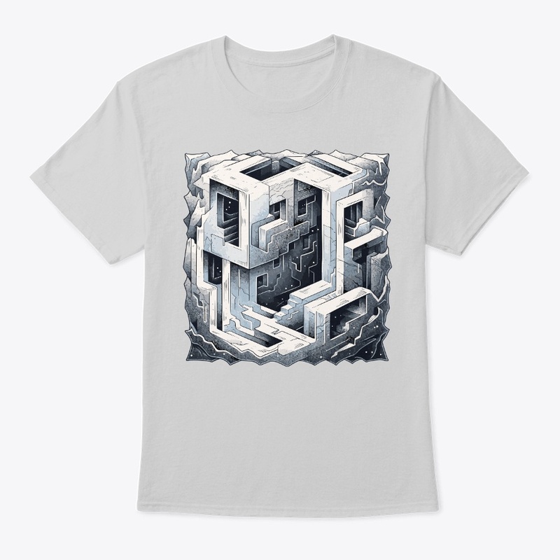 Optical illusion cube
