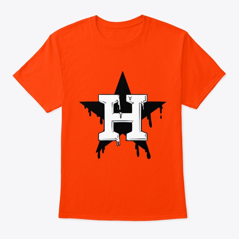 Dripping Star (Black and White)