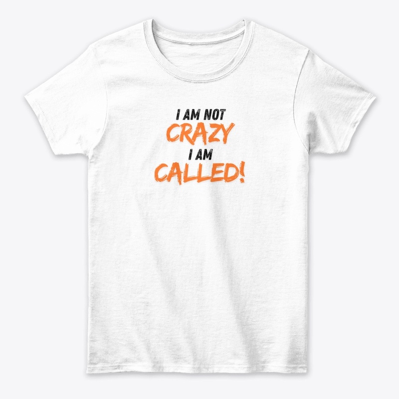 I am Not Crazy I am Call Gold Brown CP 