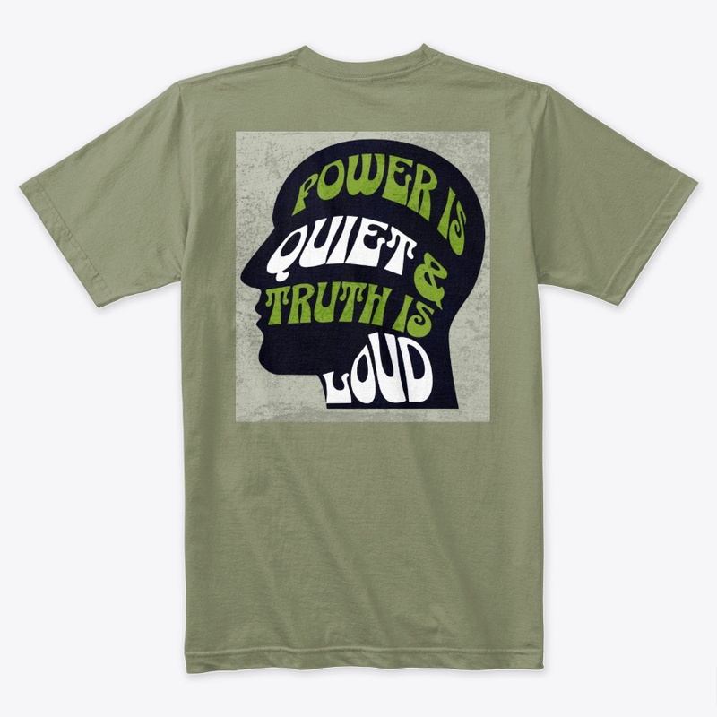 BACK Graphic Tee - Power is Quiet v3