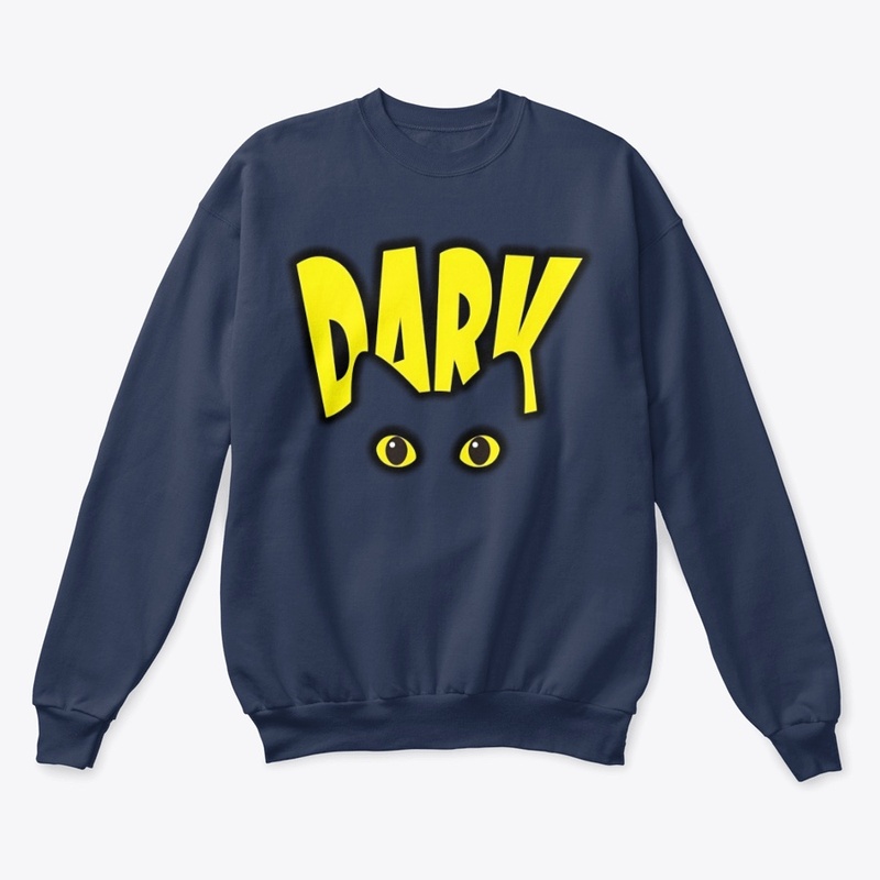Dark Cat eye tshirt graphic design 