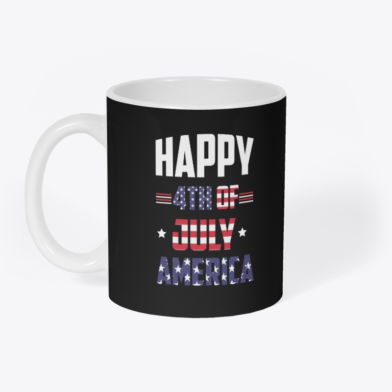 Happy 4th July t-shirt design
