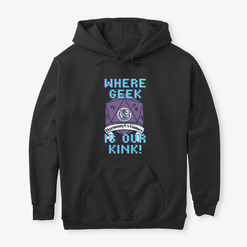 Purple D20 Geek is Kink