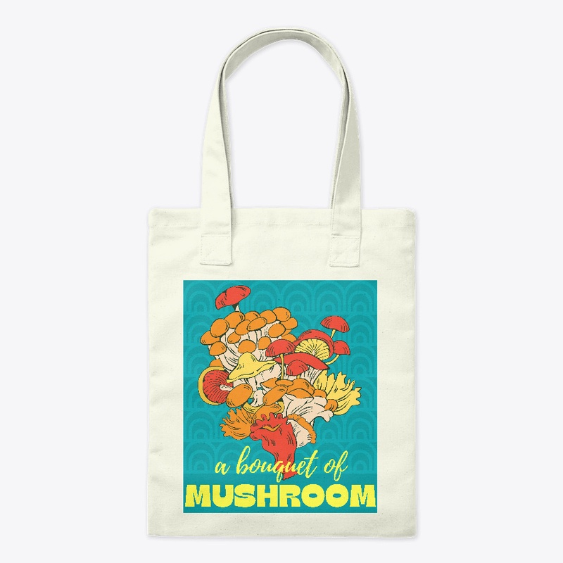 A bouquet of mushroom Green