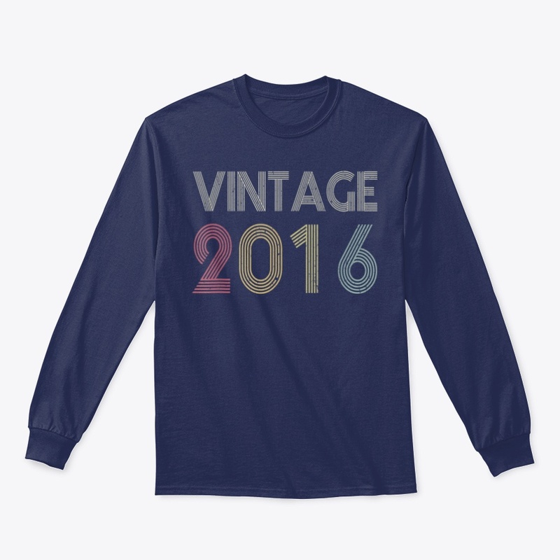 4th Birthday Gift Vintage 2016 Classic