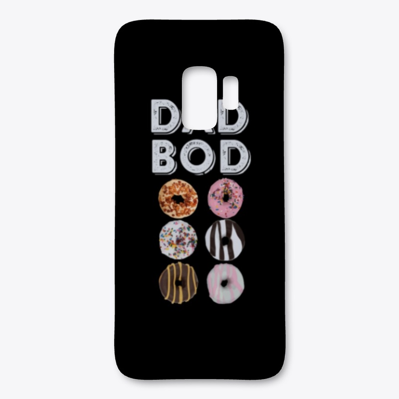 Dad Bod Funny Donut Six Pack Daddy Gym