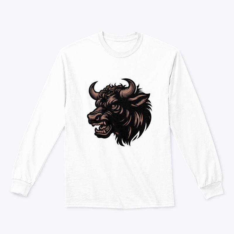 Untamed Cow Head Artwork
